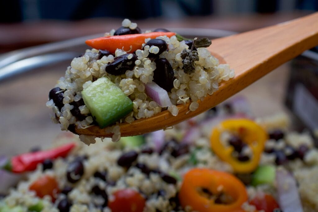 Quinoa and Black Bean Salad