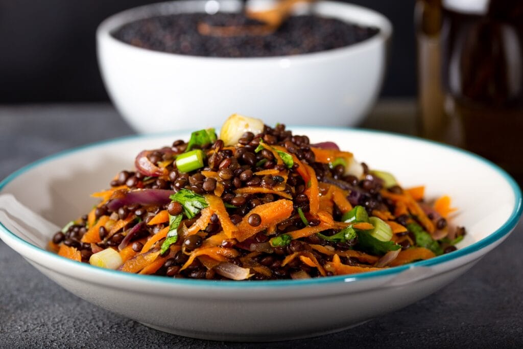 Nutritious Spiced Carrot and Lentil Salad for Thanksgiving