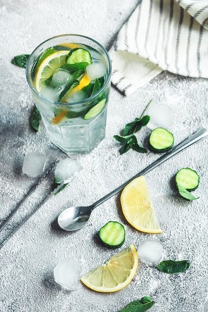 Stay hydrated with delicious cucumber water and enjoy a healthy summer.